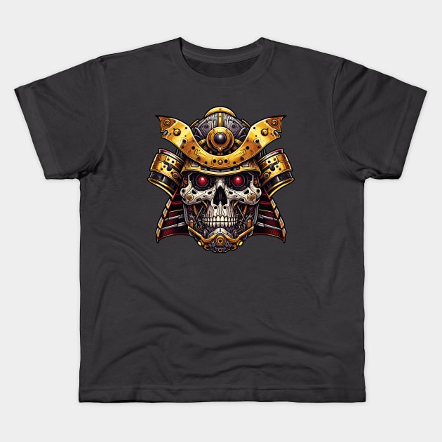 Cyber Samurai S01 D67 Kids T-Shirt by Houerd